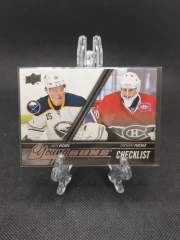 2015-16 Upper Deck Young Guns Checklist Jack Eichel Zachary Fucale #500 Rookie RC